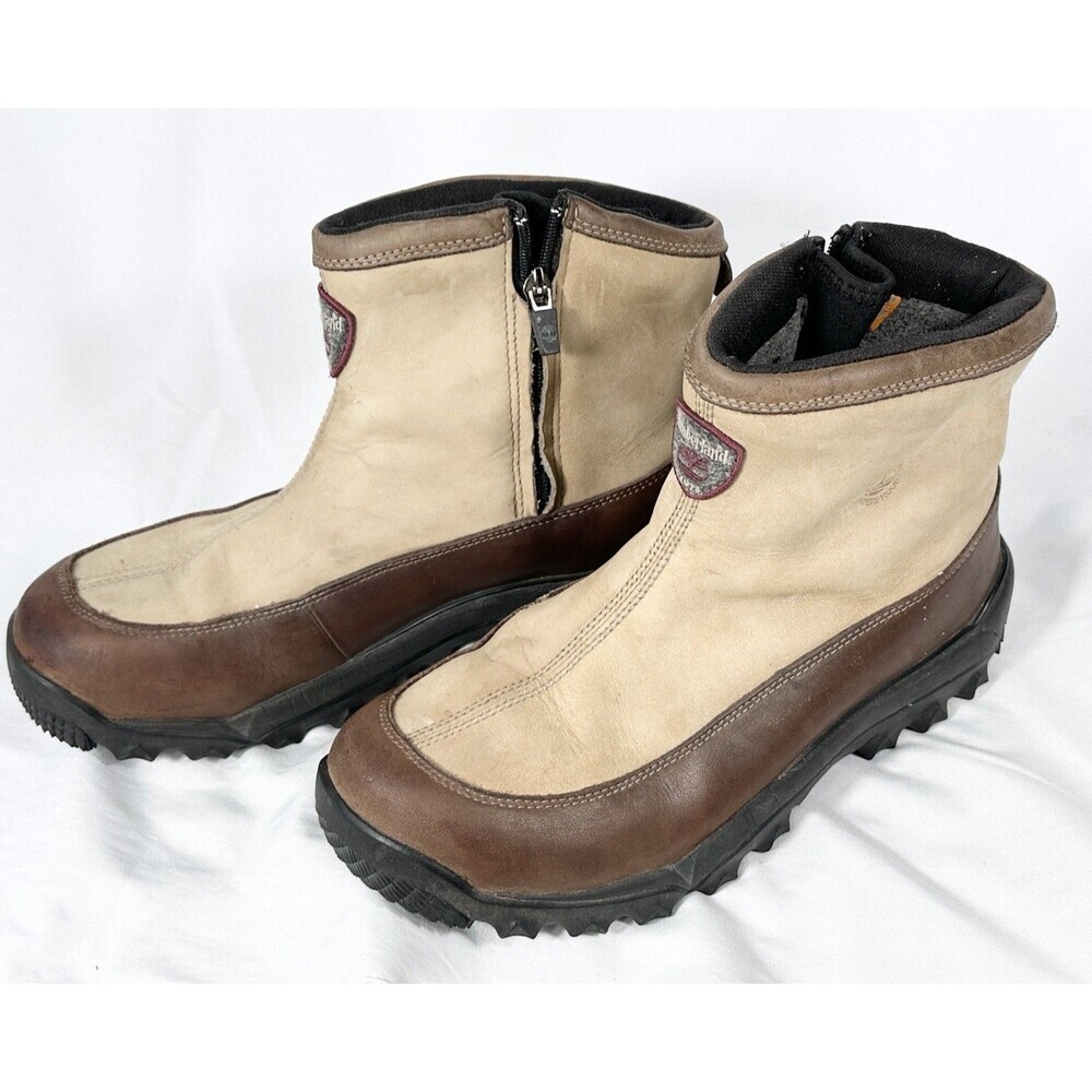 Timberland Tan and Brown Ankle Boots